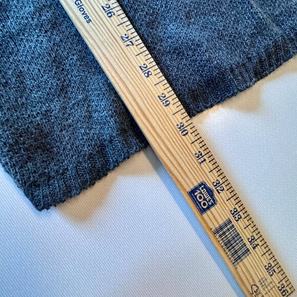 Hot Shot Mini Sweater Dress Tunic Medium Gray Whimsical Owl Graphic - Picture 6 of 8